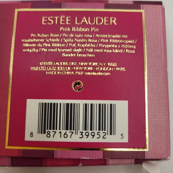 Estee lauder Pink Ribbon Pin Limited edition - Picture 3 of 6